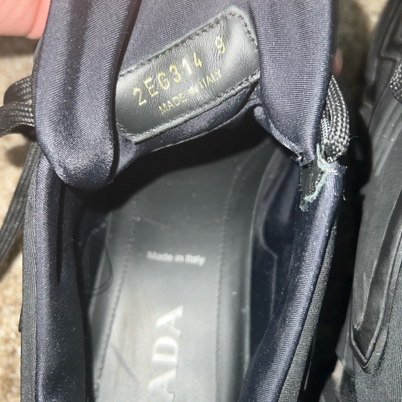 Prada Techno Stretch Low Sneakers - Picture 7 of 8